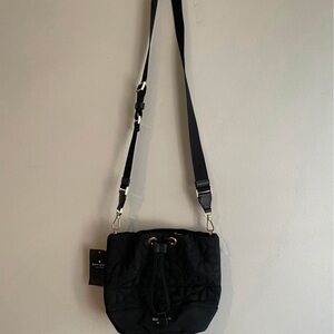 Kate Spade Black Quilted Crossbody Bag